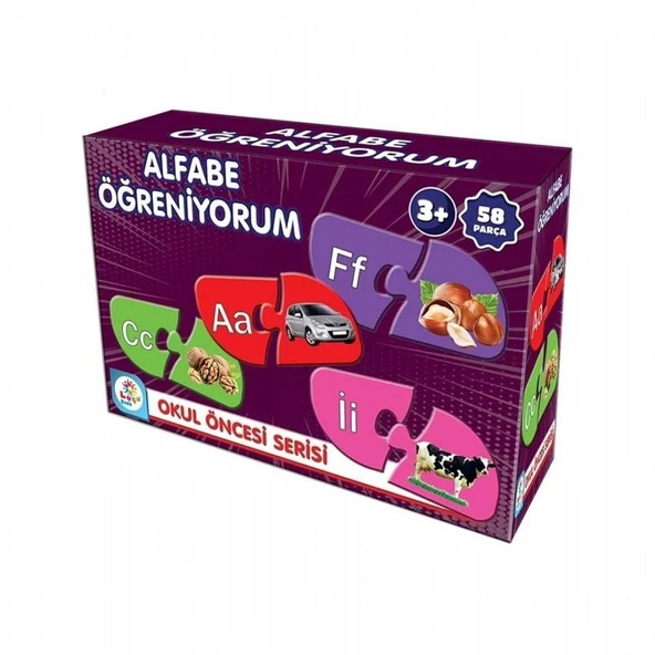 ZeycanHome LC7495 EĞİTİCİ ALFABE ÖĞRENİYORUM -LÇ Kız Erkek Çocuk Oyuncak Eğitici Oyuncaklar ürün görseli 1