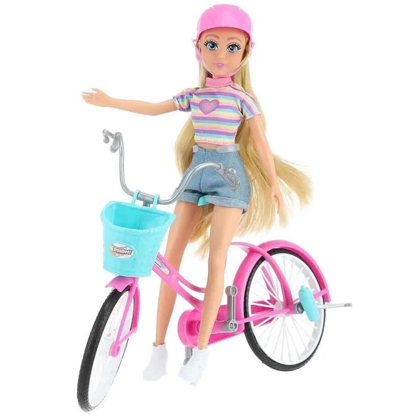 ZeycanHome Dreameez Bisikletçi Bebek Oyun Seti Kız Erkek Çocuk Oyuncak Eğitici Oyuncaklar ürün görseli 1