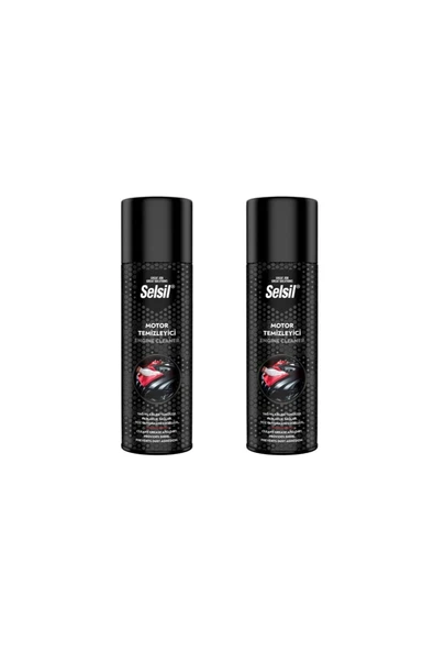 Selsil Susuz Motor Temizleme Spreyi 2x 500ml ürün görseli 1