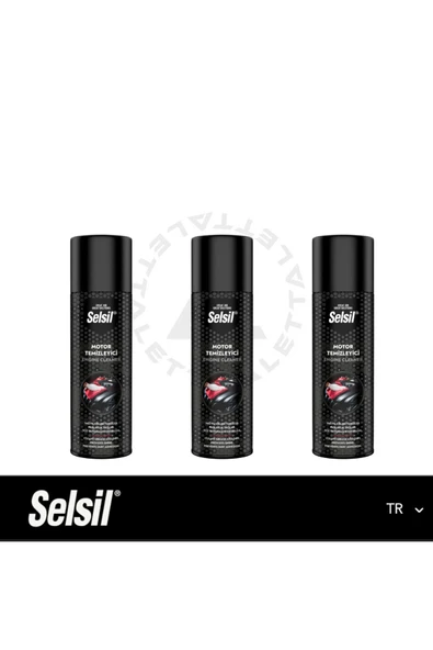 Selsil Motor Temizleme 500 ML (3 ADET) ürün görseli 1