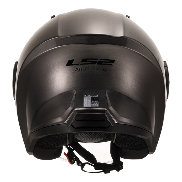 LS2 Airflow 2 Jeans Açık Motor Kaskı - Resim 5