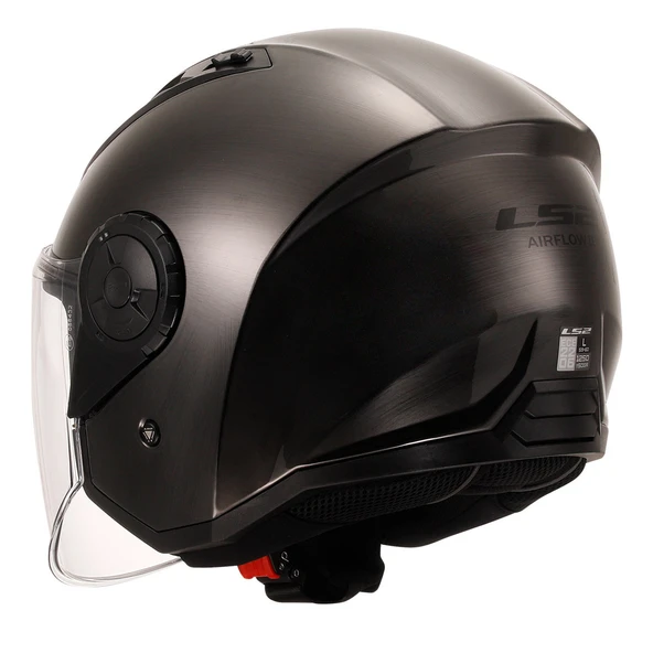 LS2 Airflow 2 Jeans Açık Motor Kaskı - Resim 4