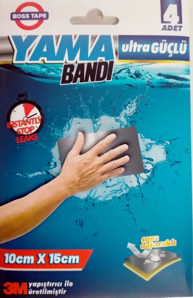 Grande Home Boos Tape Yama Bandı Ultra Güçlü 10cmX15cm ürün görseli 1