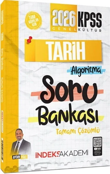 İndeks Akademi 2026 KPSS Tarih Algoritma Soru Bankası ürün görseli 1
