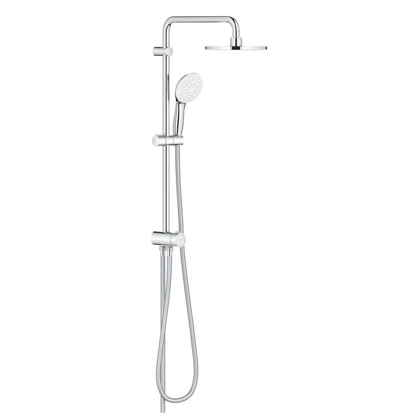 GROHE 27389003 NEW TEMPESTA 200 DİVERTÖRLÜ DUVAR BAĞLANTILI DUŞ SİSTEMİ, KROM ürün görseli 1