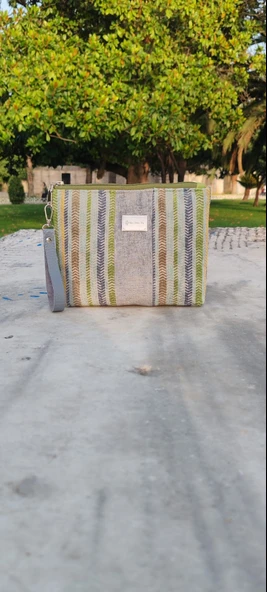 İTALYAN CLUTCH BLUE BAG - Resim 2