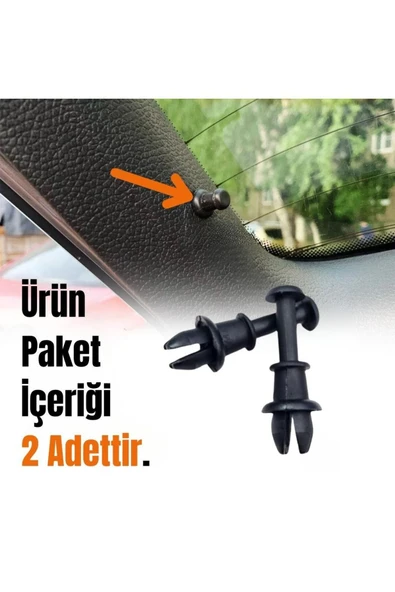 Arka Bagaj Kapağı Pandizot Askı Pimi Seat Leon 1 2000-2005 1M6867574A 2 Adet ürün görseli 1