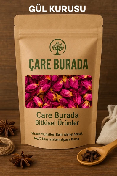 Kuru Gül Tomurcuğu 100 Gr ürün görseli 1
