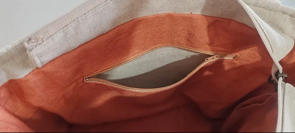 NAKIŞLI KOTON BAG - Resim 7