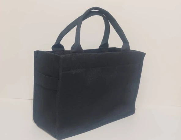 SİYAH TOTE BAG - Resim 2