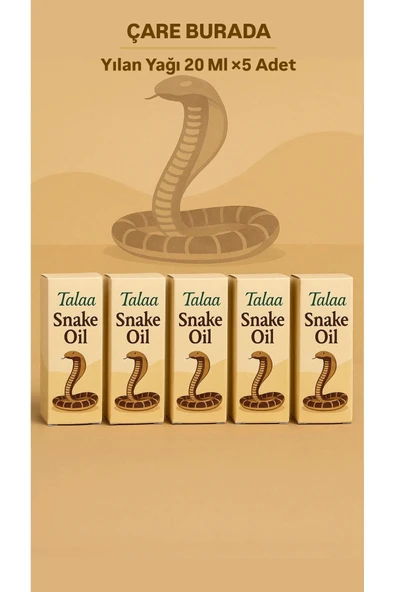 Yılan Yağı 20 Ml ×5 Adet ürün görseli 1