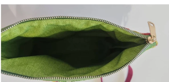 İTALYAN CLUTCH BAG (YEŞİL) - Resim 4
