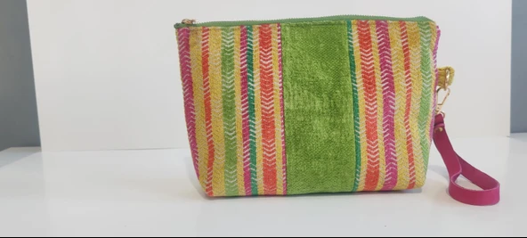 İTALYAN CLUTCH BAG (YEŞİL) - Resim 2