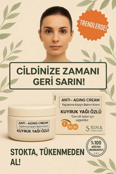 Yaşlanma karşıtı kuyruk yağı kremi 100 ml ürün görseli 1