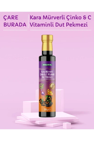 Karamürverli Çinko & C Vitaminli Dut Pekmezi ürün görseli 1