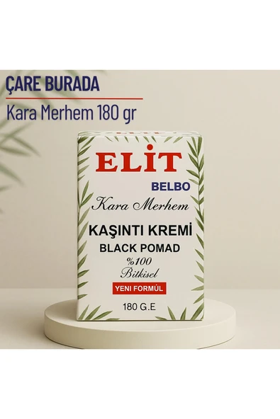 Elit Belbo - Kara Merhem 180 Gr (%100 Bitkisel Kremi) ürün görseli 1