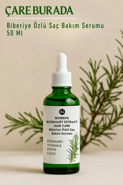 Biobiens - Biberiye Özlü Saç Bakım Serumu 50 Ml (E Vitamini & Biotin & Karanfil) ürün görseli 1
