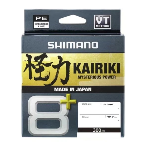Shimano Kairiki 8+ Plus 300m 0,16mm M.Green (Yeşil) İp Misina ürün görseli 1
