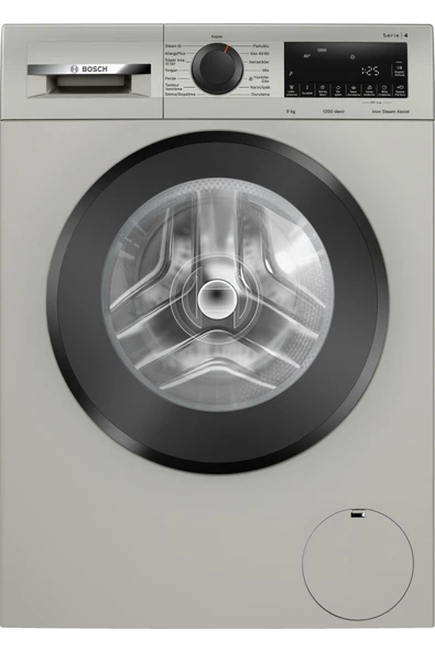 Bosch WGA242ZXTR 9 Kg 1200 Devir Gri Çamaşır Makinesi ürün görseli 1