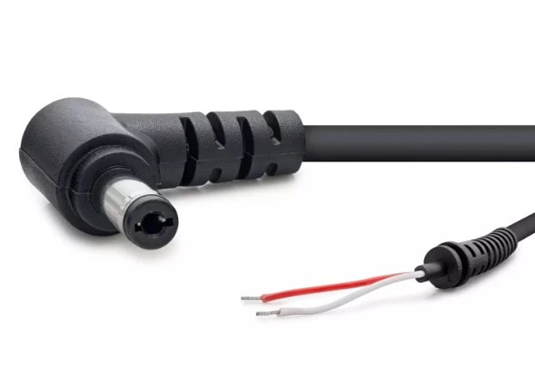 Hadron Hdx5537 Notebook Adaptör Tamir Kablosu 5.5  2.5 L Tip 30W-90W 1.2M Siyah ürün görseli 1