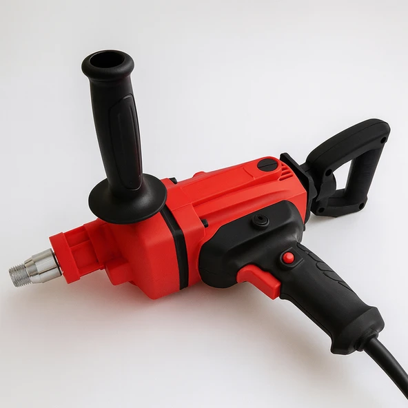 1550W Güçlü Elektrikli Boya Harç Alçı Macun Karıştırıcı Mikser Matkap Profesyonel İnşaat Tamir Aracı ürün görseli 1