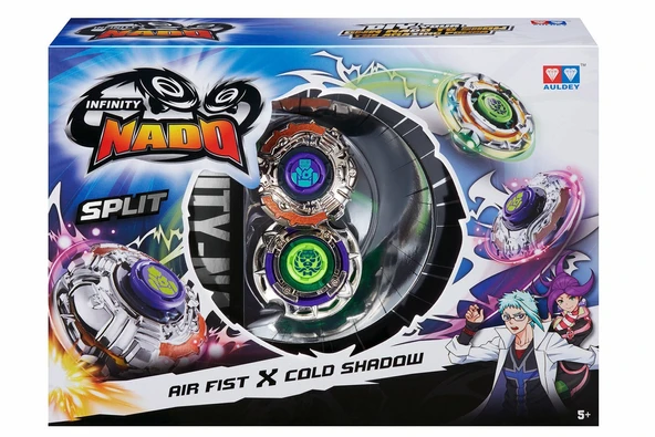 TOYZ DÜKKANIM Infinity Nado Split Metal 2´li Set Air Fist Cold Shadow Kız Erkek Çocuk Oyuncak Eğitici Oyuncaklar ürün görseli 1