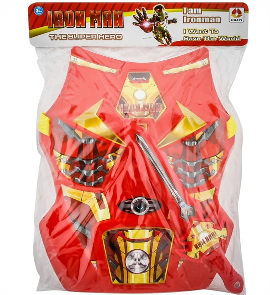 TOYZ DÜKKANIM Kırmızı Zırh Kız Erkek Çocuk Oyuncak Eğitici Oyuncaklar ürün görseli 1