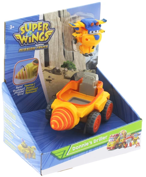 TOYZ DÜKKANIM Harika Kanatlar Donnie ve Kazıcısı Kız Erkek Çocuk Oyuncak Eğitici Oyuncaklar ürün görseli 1