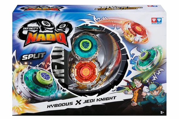 TOYZ DÜKKANIM Infinity Nado Split Metal 2´li Set Hybodus Jedi Knight Kız Erkek Çocuk Oyuncak Eğitici Oyuncaklar ürün görseli 1