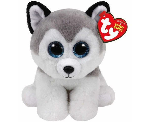 TOYZ DÜKKANIM TY Beanie Babies Buff Sibirya Kurdu Peluş 15cm Kız Erkek Çocuk Oyuncak Eğitici Oyuncaklar ürün görseli 1