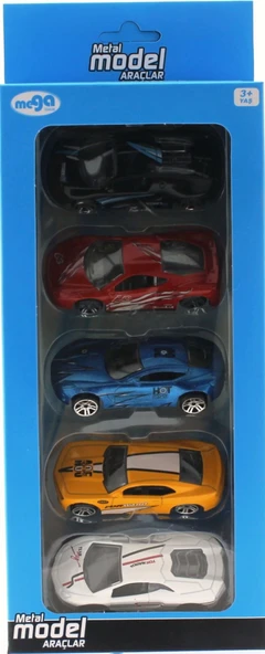TOYZ DÜKKANIM 5 Li Die Cast Spor Arabalar Tır1025 Kız Erkek Çocuk Oyuncak Eğitici Oyuncaklar ürün görseli 1