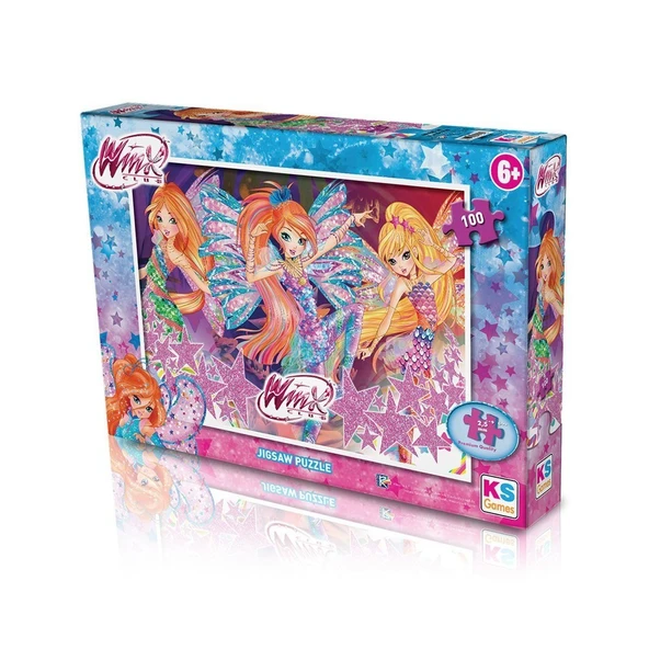 TOYZ DÜKKANIM WINX714 KS Winx / 100 Parça Puzzle Kız Erkek Çocuk Oyuncak Eğitici Oyuncaklar ürün görseli 1