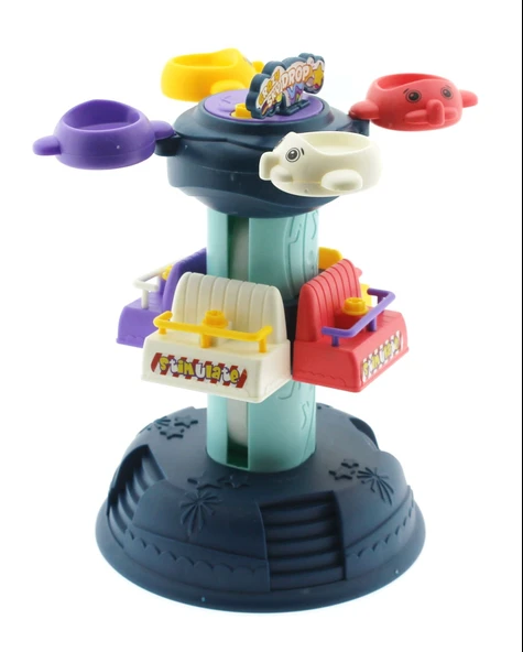 TOYZ DÜKKANIM Sök Tak Kule Lacivert Lunapark Eğlencesi Kız Erkek Çocuk Oyuncak Eğitici Oyuncaklar ürün görseli 1