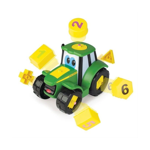 TOYZ DÜKKANIM 46654 Tomy John Deere - Traktör Johnny ve Sayılar +18 ay Kız Erkek Çocuk Oyuncak Eğitici Oyuncaklar ürün görseli 1