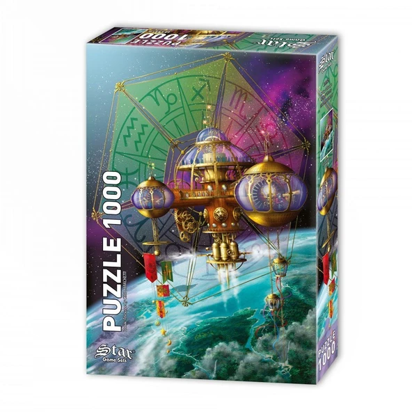 TOYZ DÜKKANIM 1100929 Zodyak Teleskop 1000 Parça Puzzle ,Star Kız Erkek Çocuk Oyuncak Eğitici Oyuncaklar ürün görseli 1