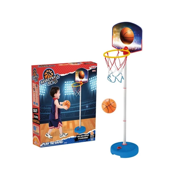 TOYZ DÜKKANIM 03650 Dede, Küçük Ayaklı Basket Potası Kız Erkek Çocuk Oyuncak Eğitici Oyuncaklar ürün görseli 1