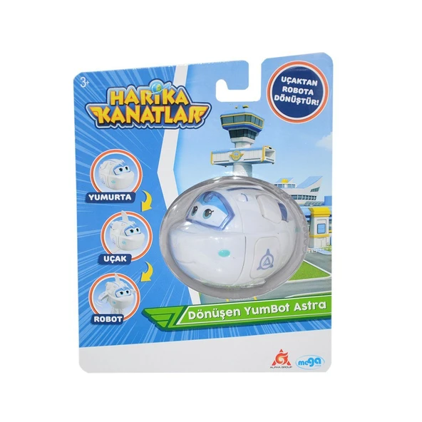 TOYZ DÜKKANIM 20564 Harika Kanatlar Dönüşen Yumbot Astra Kız Erkek Çocuk Oyuncak Eğitici Oyuncaklar ürün görseli 1