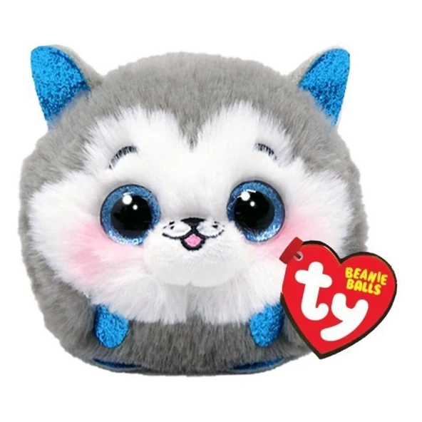 TOYZ DÜKKANIM Ty Puffies Peluş Husky Köpek Slısh 7cm Kız Erkek Çocuk Oyuncak Eğitici Oyuncaklar ürün görseli 1