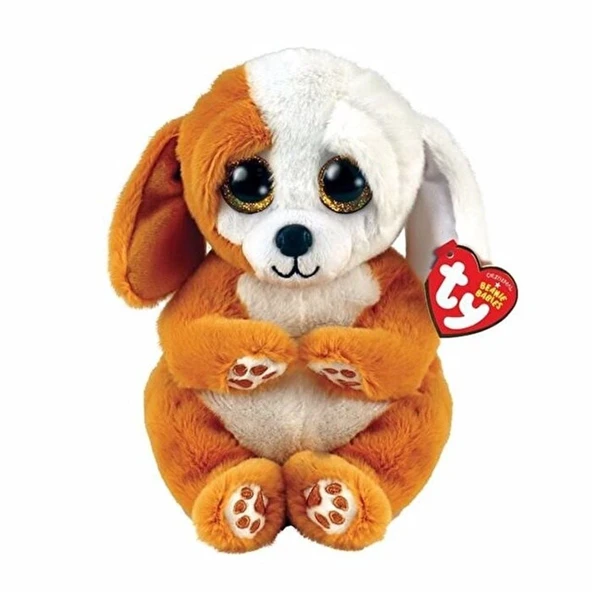 TOYZ DÜKKANIM Ty Beanie Bellies Peluş Köpek Ruggles 15cm Kız Erkek Çocuk Oyuncak Eğitici Oyuncaklar ürün görseli 1