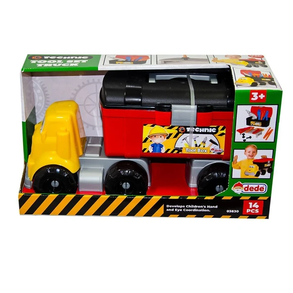 TOYZ DÜKKANIM 03830 Teknik Tamir Set Tır - Fen Toys Kız Erkek Çocuk Oyuncak Eğitici Oyuncaklar ürün görseli 1