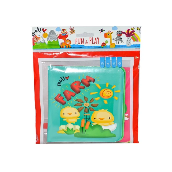 TOYZ DÜKKANIM MOL-025 PVC Banyo Oyuncağı Kitaplar -1adet stokta olan gönderilir Kız Erkek Çocuk Oyuncak Eğitici Oy ürün görseli 1