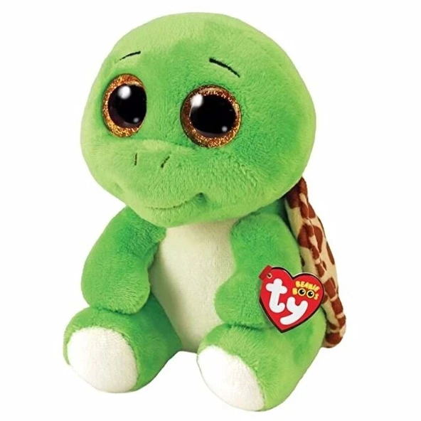 TOYZ DÜKKANIM Ty Beanie Boos Peluş Kaplumbağa Turbo 15cm Kız Erkek Çocuk Oyuncak Eğitici Oyuncaklar ürün görseli 1
