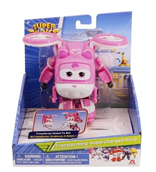 TOYZ DÜKKANIM Harika Kanatlar Dönüşen Supercharged Dizzy Kız Erkek Çocuk Oyuncak Eğitici Oyuncaklar ürün görseli 1