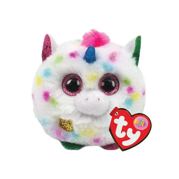 TOYZ DÜKKANIM TY Puffies Peluş Unicorn Puf-Harmonie 7cm Kız Erkek Çocuk Oyuncak Eğitici Oyuncaklar ürün görseli 1