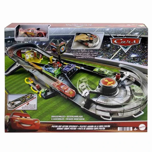 TOYZ DÜKKANIM HPD81 Cars Piston Kupası Yarış Seti Kız Erkek Çocuk Oyuncak Eğitici Oyuncaklar ürün görseli 1
