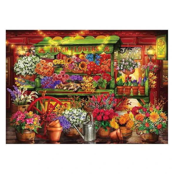 TOYZ DÜKKANIM KS Market Stall 3000 Parça Puzzle Kız Erkek Çocuk Oyuncak Eğitici Oyuncaklar ürün görseli 1