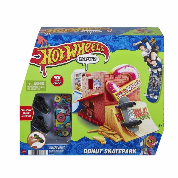 TOYZ DÜKKANIM HGT91 Hot Wheels Skate Parmak Kaykay Macerasına Başlangıç Setleri Kız Erkek Çocuk Oyuncak Eğitici Oy ürün görseli 1