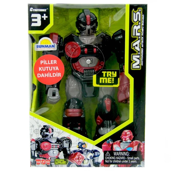 TOYZ DÜKKANIM Sunman M.A.R.S. Işıklı Yürüyen Robot - S00005767 - 1adet Stokta Olan Gönderilir Kız Erkek Çocuk Oyun ürün görseli 1