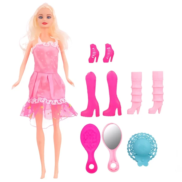 TOYZ DÜKKANIM Anlily Fashion Star Kutulu Aksesuarlı Bebek Kız Erkek Çocuk Oyuncak Eğitici Oyuncaklar ürün görseli 1