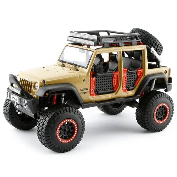 TOYZ DÜKKANIM Maisto 1:24 2015 Model Jeep Wrangler Unlimited Kız Erkek Çocuk Oyuncak Eğitici Oyuncaklar ürün görseli 1